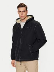 Quiksilver Kurtka przejściowa Rain Cloud EQYJK04110 Czarny Regular Fit. Czarne kurtki męskie Quiksilver, m, bez wzorów, z syntetyku, bez kaptura. Za 209.99 zł.