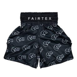 Spodenki bokserskie Fairtex Boxing Trunks BT2006 "Motif". Czarne szorty damskie FAIRTEX, bez wzorów, sportowe. Za 249.99 zł.