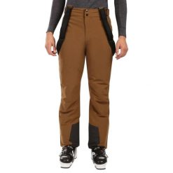 Spodnie narciarskie męskie Kilpi Mimas. Brązowe spodnie sportowe męskie Kilpi, m, bez wzorów, narciarskie. Za 429.99 zł.