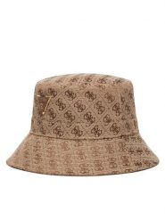 Guess Bucket AW5371 POL01 Beżowy. Brązowe rękawiczki damskie Guess, z aplikacjami, z poliesteru. Za 199.99 zł.