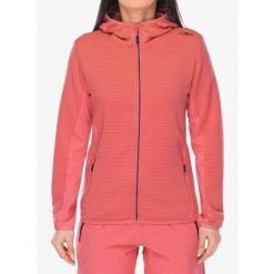 Bluza trekkingowa damska CMP Glentra Jacket. Czerwone bluzy damskie CMP, bez wzorów, bez ramiączek, bez kaptura. Za 384.99 zł.