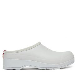 Kalosze Hunter. Szare kalosze damskie Hunter, bez wzorów, bez zapięcia. Za 339.99 zł.