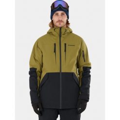 Kurtka Narciarska Męska Fundango Baily Eco Allmountain. Czarne kurtki sportowe męskie FUNDANGO, na zimę, m, bez wzorów, bez kaptura, narciarskie. Za 629.90 zł.