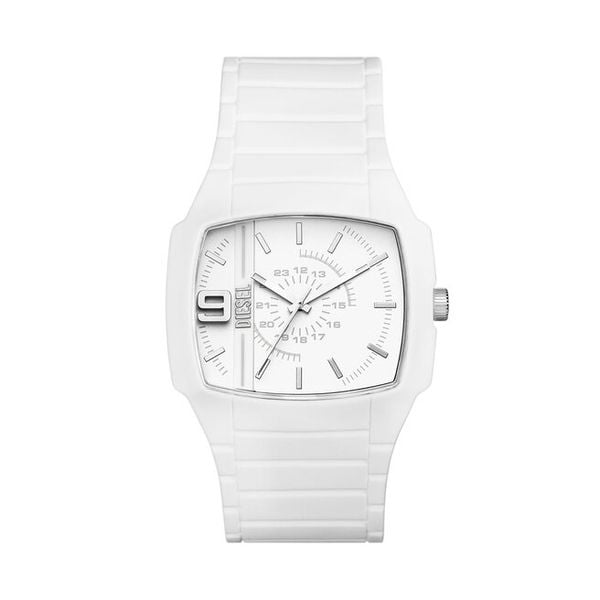 Zegarek Diesel. Białe zegarki męskie Diesel, bez wzorów. Za 589.99 zł.