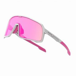 Okulary przeciwsłoneczne na rower TREZADO PICA OLOR fotochromowe różowe. Białe okulary przeciwsłoneczne damskie TREZADO. Za 399.00 zł.