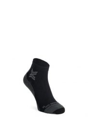 Skarpety do biegania X-Socks Run Discover Ankle. Czarne skarpetki damskie X-Socks, bez wzorów, z elastanu. Za 93.49 zł.
