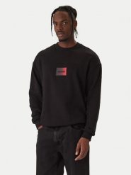 HUGO Bluza Danotop 50553134 Czarny Regular Fit. Czarne bluzy męskie Hugo, m, bez wzorów, z bawełny, bez ramiączek, bez kaptura. Za 549.99 zł.