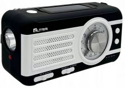 Radio Eltra Radio Safari ELTRA turystyczne z korbką i panelem fotowoltaicznym. Radia Eltra. Za 122.31 zł.