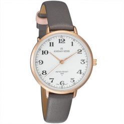 Zegarek damski Jordan Kerr C3344ALX szary. Szare zegarki damskie Jordan Kerr. Za 159.00 zł.