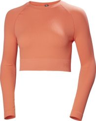Helly Hansen Helly Hansen damska koszulka W ALLURE SEAMLESS CROP LS TOP 53939 284 M. Bluzki damskie Helly Hansen, m, bez wzorów, bez kołnierzyka, bez ramiączek. Za 319.99 zł.