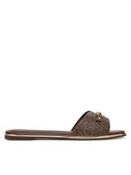 Aldo Klapki Alamassi 14190496 Brązowy. Brązowe klapki damskie Aldo, bez wzorów, ze skóry, bez obcasa, bez zapięcia. Za 229.99 zł.