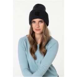 Czapka SUPER.NATURAL Krissini Beanie. Brązowe czapki damskie super.natural, bez wzorów. Za 249.99 zł.