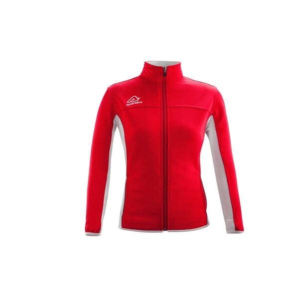 Damska bluza dresowa Acerbis Belatrix. Czerwone bluzy damskie ACERBIS, l, bez wzorów, z dresówki, eleganckie, bez ramiączek, bez kaptura. Za 144.50 zł.