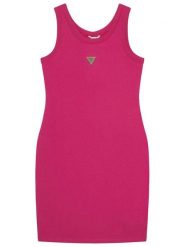Guess Sukienka codzienna J6GK30 J1314 Różowy Slim Fit. Czerwone sukienki damskie Guess, na co dzień, z aplikacjami, z bawełny, bez kołnierzyka, bez ramiączek, proste. Za 139.99 zł.