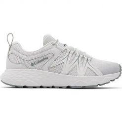 Buty trekkingowe męskie Columbia BM5632063. Białe trekkingi męskie Columbia, z materiału, bez zapięcia. Za 412.00 zł.
