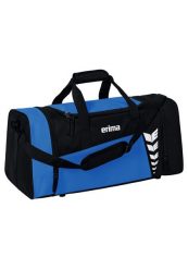 Torba sportowa Erima Six Wings. Czarne torby na ramię męskie Erima, z materiału, na ramię. Za 119.99 zł.