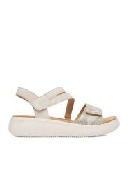 Remonte Sandały CEO-D3L51-60 Beżowy. Brązowe sandały damskie Remonte, bez wzorów, ze skóry, bez obcasa, na płaskiej podeszwie, bez zapięcia. Za 359.99 zł.