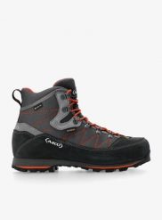 Buty trekkingowe męskie AKU Trekker Lite III GTX. Szare trekkingi męskie Aku, z gore-texu, bez zapięcia. Za 879.99 zł.
