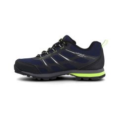 Buty trekkingowe z softshellu niskie Paredes Seguridad Mateo. Czarne trekkingi męskie paredes, z materiału, bez zapięcia. Za 293.50 zł.