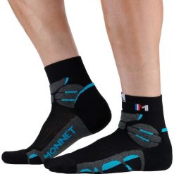 Skarpetki Monnet Mid Expert. Niebieskie skarpetki damskie MONNET, bez wzorów. Za 111.00 zł.