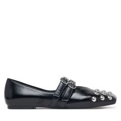 Baleriny Armani Exchange. Czarne balerinki damskie Armani Exchange, bez wzorów, bez obcasa, bez zapięcia. Za 1,129.00 zł.