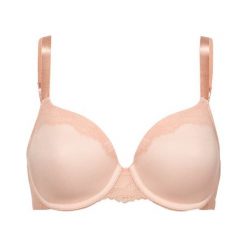 Triumph Biustonosz z fiszbinami Lace Spotlight przydymiony róż female różowy 70D. Czerwone bielizna sportowa damska Triumph, bez wzorów, z koronki. Za 169.00 zł.