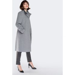 Płaszcz damski. Szare płaszcze damskie Wittchen, na jesień, l, bez wzorów, z kaszmiru, eleganckie, bez kołnierzyka, bez kaptura. W wyprzedaży za 499.00 zł.