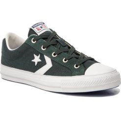 Trampki CONVERSE - Star Player Ox 163961C Outdoor Green/Whit. Zielone trampki i tenisówki damskie Converse, bez wzorów, z gumy, retro, bez zapięcia. W wyprzedaży za 239.00 zł.