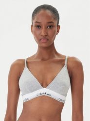 Calvin Klein Underwear Biustonosz braletka 000QF1061E Szary. Szare biustonosze Calvin Klein Underwear, bez wzorów, z bawełny. Za 89.99 zł.