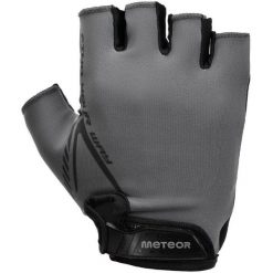 Rękawiczki Rowerowe MX10. Szare rękawiczki męskie Meteor, bez wzorów. Za 46.99 zł.