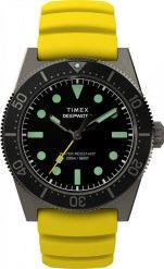 Zegarek Timex Zegarek męski Timex TW2W74800 żółty. Żółte zegarki męskie Timex, bez wzorów. Za 979.00 zł.