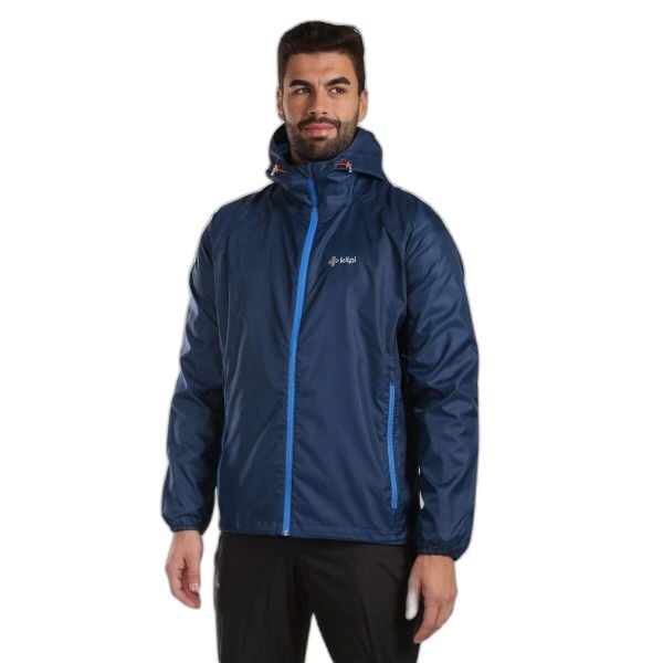 Kurtka wodoodporna Kilpi Jaluu. Niebieskie kurtki męskie Kilpi, xs, bez wzorów, sportowe, bez kaptura. Za 258.50 zł.
