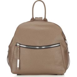 Plecak damski. Brązowe plecaki damskie Wittchen, bez wzorów, z materiału, casualowe. W wyprzedaży za 429.90 zł.