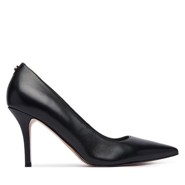 Szpilki Guess. Czarne szpilki damskie Guess, z aplikacjami, bez obcasa, na szpilce, bez zapięcia. Za 674.99 zł.