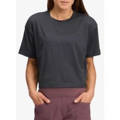 Koszulka szybkoschnąca damska Black Diamond Circuit SS Tee. Czarne koszulki sportowe damskie Black Diamond, bez wzorów, bez ramiączek. Za 172.99 zł.