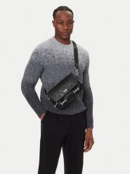 Guess Saszetka HMBOMG P5464 Czarny. Czarne torby na ramię męskie Guess, ze skóry. Za 419.99 zł.