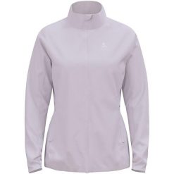 Kurtka techniczna damska ODLO Brensholmen Jacket. Fioletowe kurtki sportowe damskie ODLO, na zimę, s, bez wzorów, z elastanu, bez ramiączek, bez kaptura, do biegania. Za 529.99 zł.