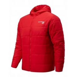 Kurtka sportowa New Balance Ciepła Jesień Zima męska. Czerwone kurtki sportowe męskie New Balance, na jesień, m, bez wzorów, z puchu, bez kaptura. Za 339.00 zł.