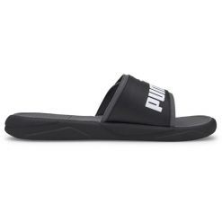 Puma Klapki Royalcat Comfort 37228001. Czarne klapki męskie Puma, bez wzorów, z materiału, bez zapięcia. Za 167.25 zł.