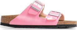 Birkenstock Klapki Birkenstock Arizona BF Patent. Klapki damskie Birkenstock, bez wzorów, sportowe, bez obcasa, bez zapięcia. Za 429.00 zł.
