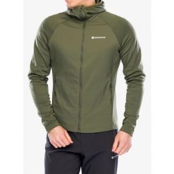 Bluza z kapturem męska Montane Sirocco Lite Hoodie. Zielone bluzy męskie Montane, m, bez wzorów, z kapturem. Za 618.99 zł.