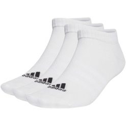 Skarpety adidas Thin and Light Sportswear Low-Cut 3 Pairs. Białe skarpetki damskie Adidas, bez wzorów. Za 49.00 zł.