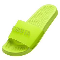 Męskie Klapki Kubota Basenowe Gel Limonkowe 46. Zielone klapki męskie Kubota, bez wzorów, bez zapięcia. Za 99.99 zł.