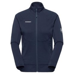 Kurtka Mammut Taiss Ml Jacket Women Damskie. Niebieskie kurtki sportowe damskie Mammut, l, z aplikacjami, z elastanu, bez ramiączek, bez kaptura, trekkingowe. Za 574.99 zł.