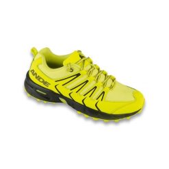 Buty Outdoor Ande New Tour Evo Dorośli. Żółte obuwie trekkingowe damskie ANDE, z nylonu, bez zapięcia. Za 251.99 zł.
