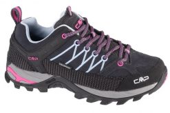 Damskie buty trekkingowe CMP Dhenieb. Czarne obuwie trekkingowe damskie CMP, z materiału, bez zapięcia. Za 385.99 zł.