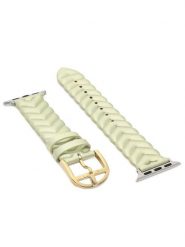 Ted Baker Wymienny pasek do zegarka Apple Watch BKS38F114B0 Złoty. Żółte paski damskie Ted Baker, bez wzorów. Za 259.99 zł.
