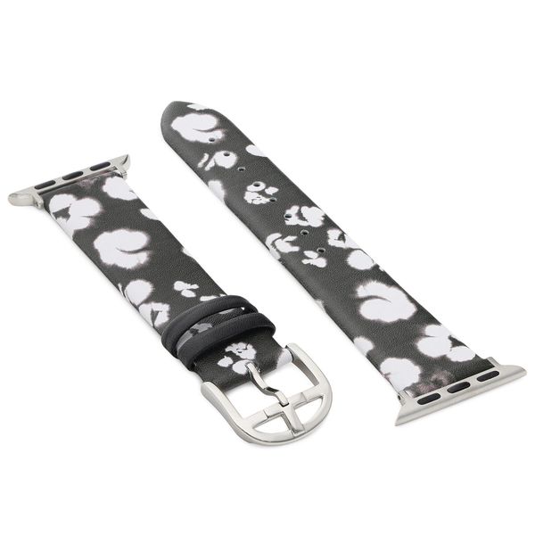 Wymienny pasek do zegarka Apple Watch Ted Baker. Czarne paski damskie Ted Baker, bez wzorów. Za 249.99 zł.