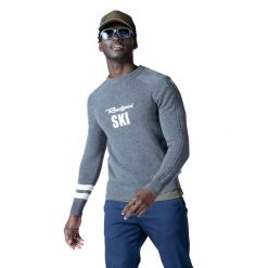 Sweter męski Rossignol Signature Rossignol Knit. Szare swetry męskie Rossignol, m, bez wzorów, sportowe, bez kołnierzyka, bez ramiączek. Za 789.99 zł.