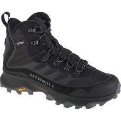 Buty trekkingowe męskie Merrell Moab Speed Thermo Mid czarne r. 46 (J066911). Czarne trekkingi męskie Merrell, bez zapięcia. Za 565.50 zł.
